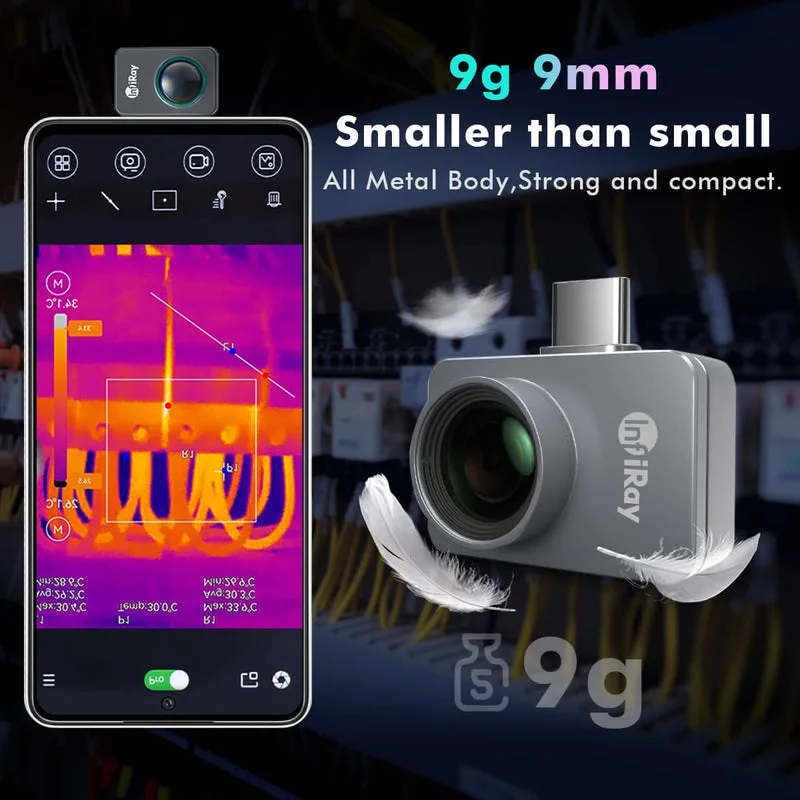 Infiray P2 Pro thermal camera image 2