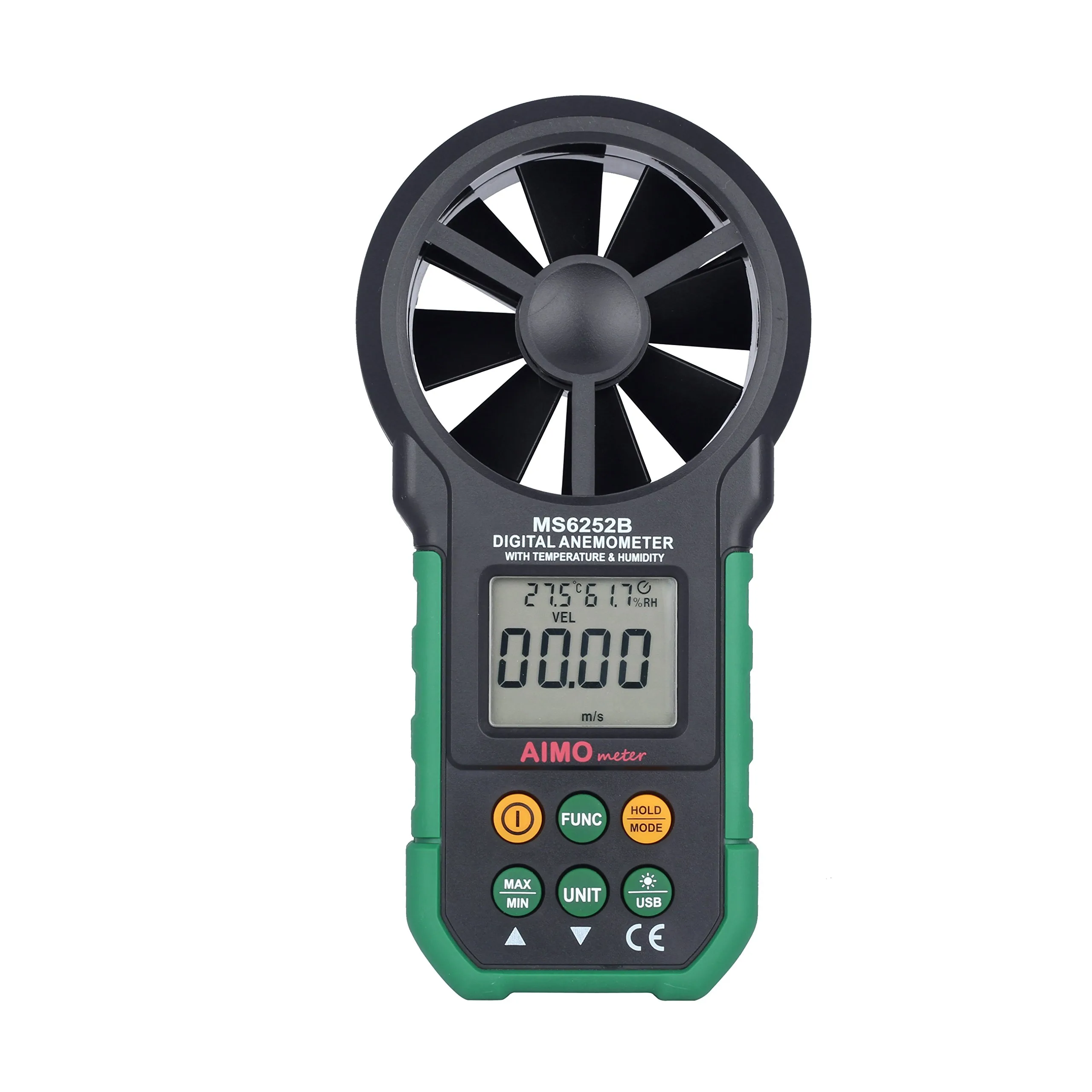Peakmeter MS6252B anemometer image 2