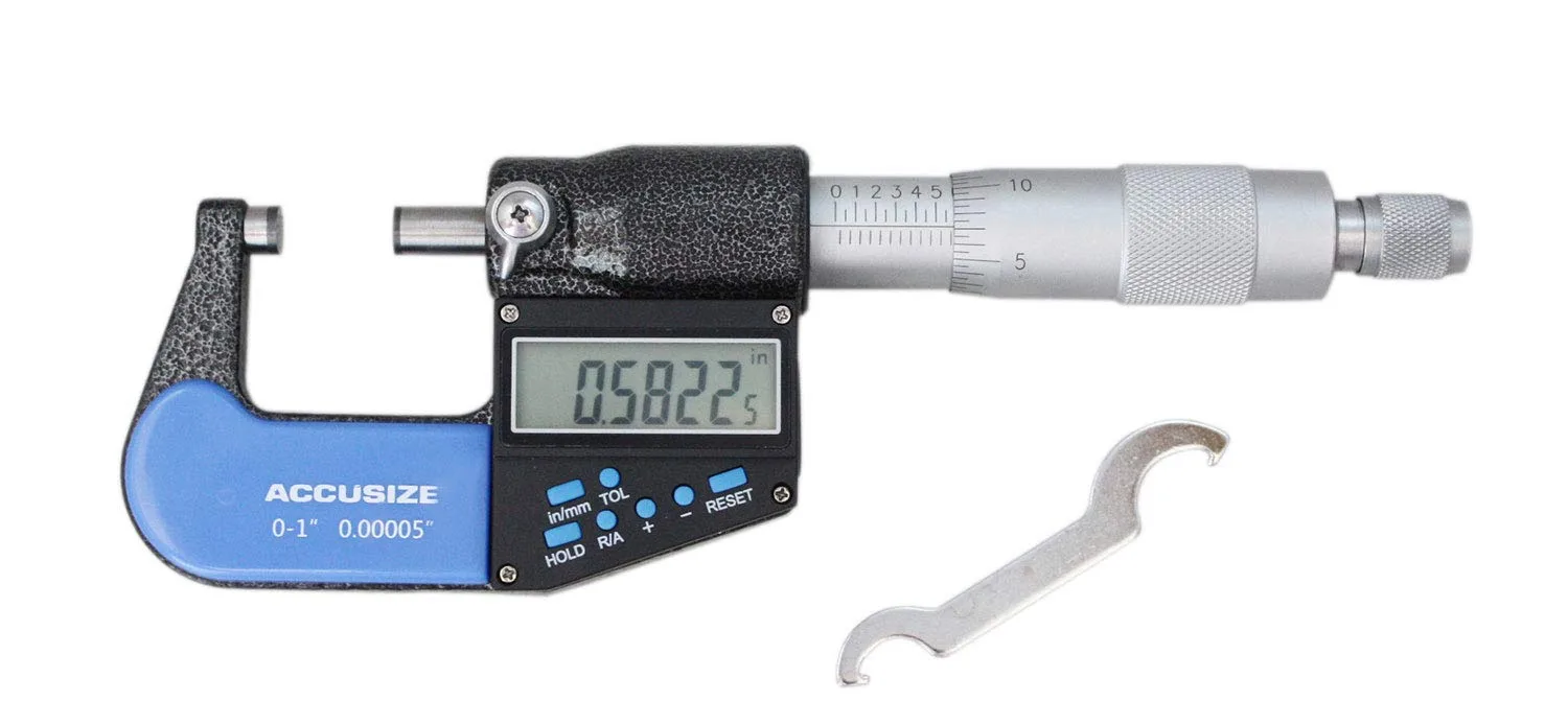 Shahe 5205-25 digital outside micrometer image 2