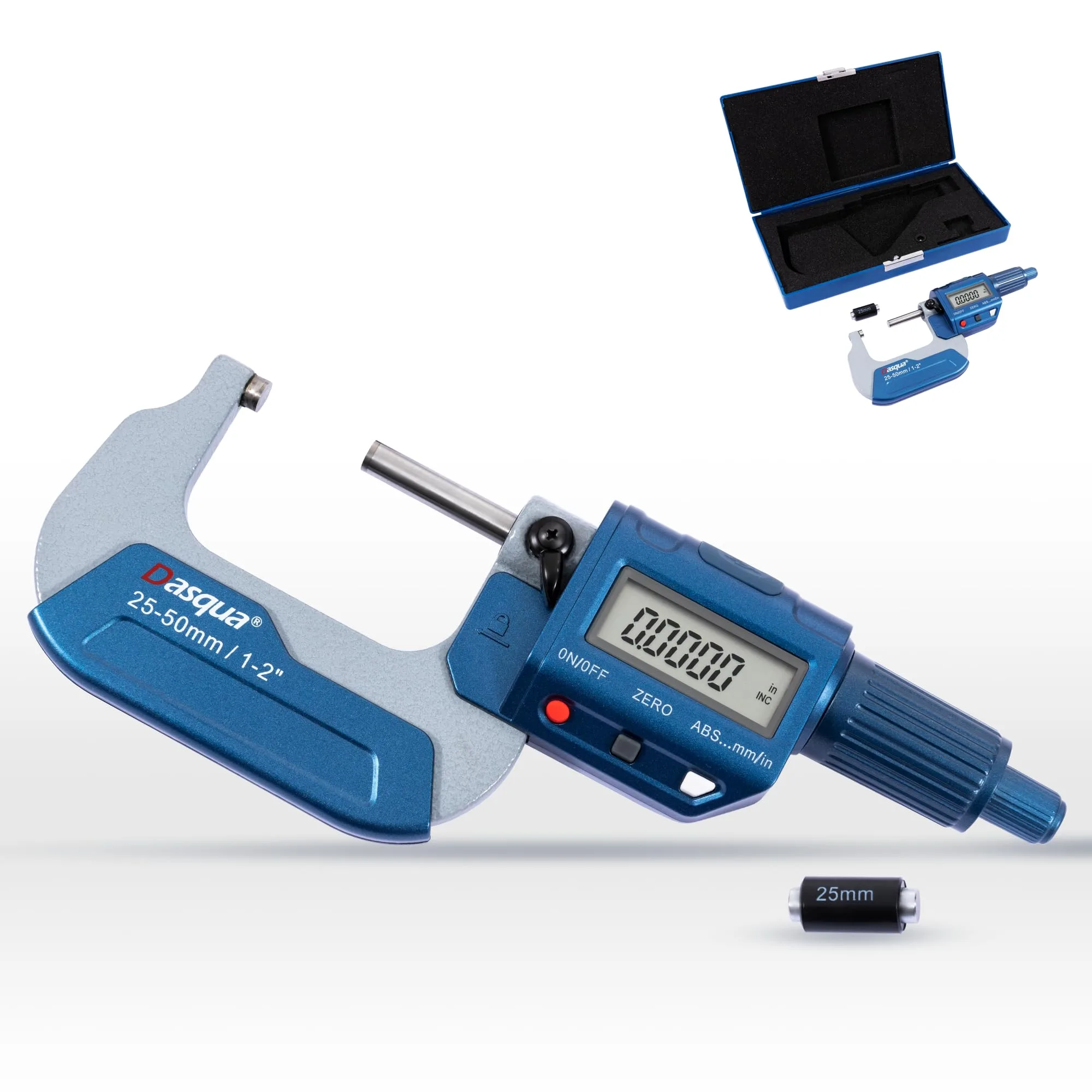 Shahe 5205-25 digital outside micrometer image 3